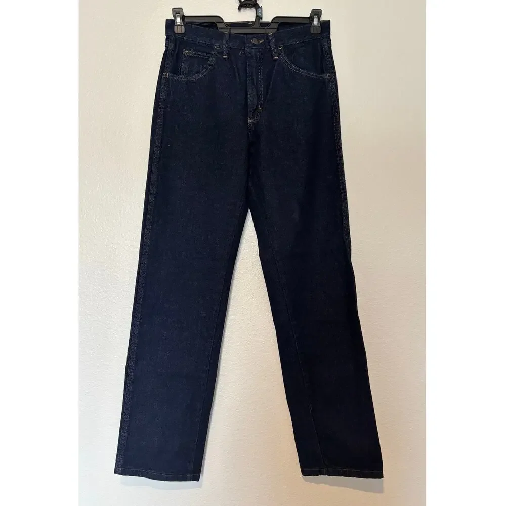 Rustler NWT Men's Size 30x32 Classic Regular Fit Straight Leg Dark Wash Jeans